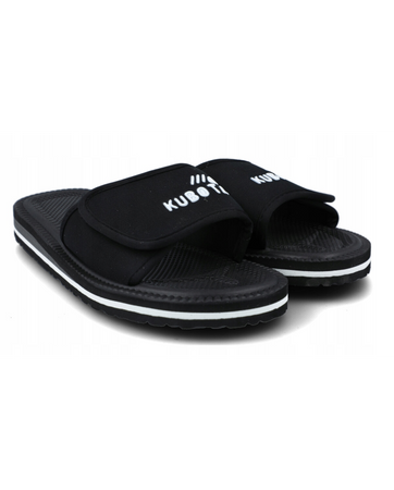Klapki basenowe Kubota Unisex Rzep Black
