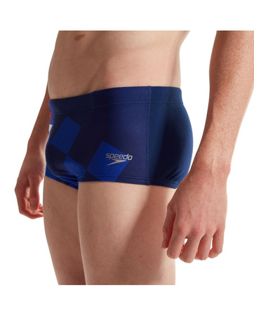 Kąpielówki męskie spodenki kąpielowe Speedo Placement Digital Black Blue
