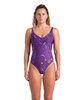 Damski strój kąpielowy na basen jednoczęściowy Arena Abyss Violet