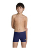 Kąpielówki bokserki chłopięce Arena Boy's Multi Pixels Swim Short Navy Multi Soft Green