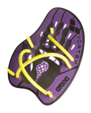 Wiosełka treningowe do pływania Arena Vortex Evolution Hand Paddle Plum Artic Lime