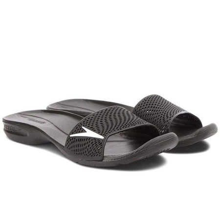 Klapki na basen damskie Speedo Atami II Max Black