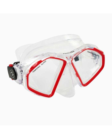 AQUA LUNG MASKA HAWKEYE TRANSPARENT RED MS5570006