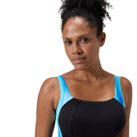 Strój kąpielowy jednoczęściowy damski na basen Speedo Square LunaLustre Black