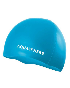 Czepek pływacki na basen Aqua Sphere Plain Cap Gear Blue White