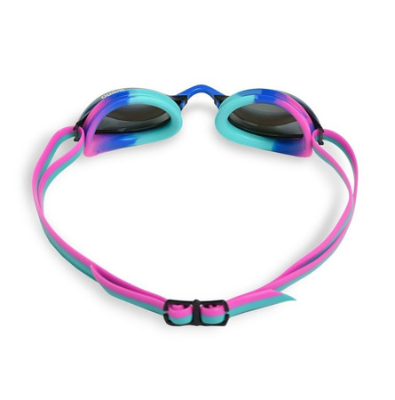 Okulary pływackie Arena Python Mirror Turquoise Water Fuchsia