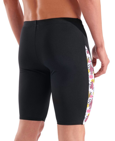 Kąpielówki spodenki męskie Arena Men's Desert Swim Jammer Black Multi White