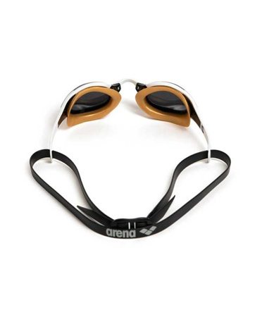 Okulary pływackie na basen Arena Cobra Edge Swipe Smoke White Gold