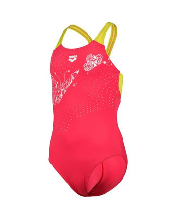 Strój kąpielowy dziewczęcy jednoczęściowy treningowy Arena Butterfly