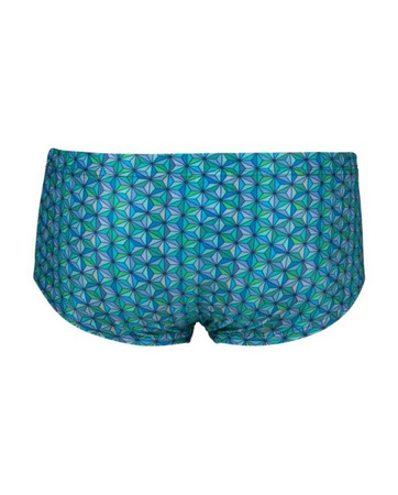 Kąpielówki męskie Arena Men's Starfish Low Waist Swim Short Turquoise Multi