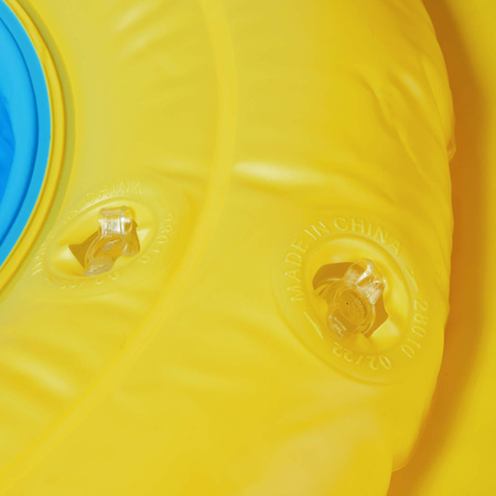 SPEEDO AKCESORIA PŁYWACKIE JUNIOR SWIM SEAT 1-2 IUBRIGHT YELLOW/BLACK/AZURE BLUE 8-1224614689 ONE SIZE