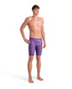 Strój startowy męski Arena Men's Powerskin ST Next Le Jammer Leopard Skin Violet