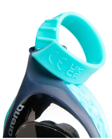 Okulary pływackie dla dzieci Arena Air Junior Mirror Silver Navy Water