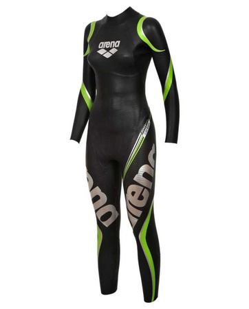 Pianka triathlonowa startowa damska Arena Powerskin Triwetsuit Carbon Black