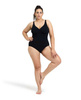 Strój kąpielowy damski Arena Women's Bodylift Maura U Back Black