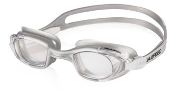 Okulary pływackie na basen dla dorosłych unisex Aqua Speed Marea Silver