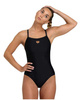 Strój kąpielowy damski Arena Women's Solid Swimsuit Lightdrop Back B Black