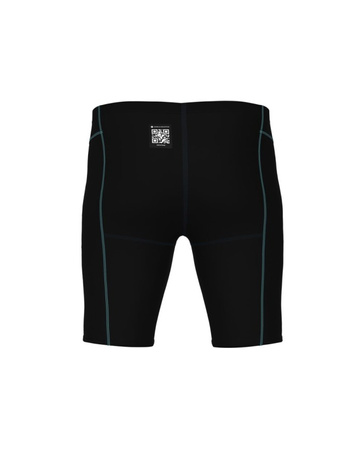 Strój startowy męski Arena Powerskin Men's Impulso Jammer Black Teal