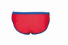 Kąpielówki slipy męskie Arena Men's Fundamentals Mid Brief Red Royal