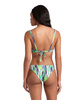 Strój kąpielowy damski dwuczęściowy Arena Women's Bikini Bralette Allover Zebra