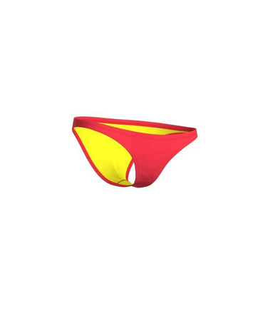 Dół od stroju kąpielowego damskiego Arena Women's Brief Bright Coral Yellow