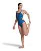 Strój kąpielowy damski Arena Women's Reversible Swimsuit Challenge Back Royal Multi
