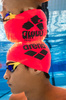 Czepek silikonowy Arena Big Logo Cap Bright Coral Asphalt
