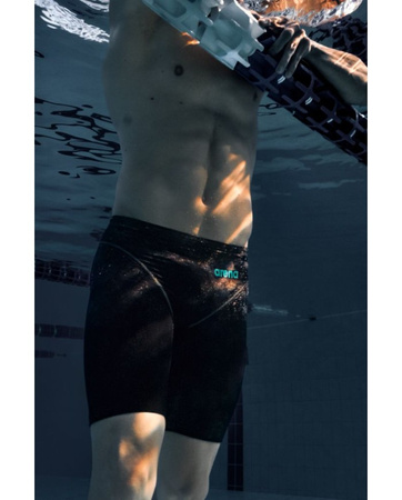 Strój startowy męski Arena Powerskin Men's Impulso Jammer Black Teal