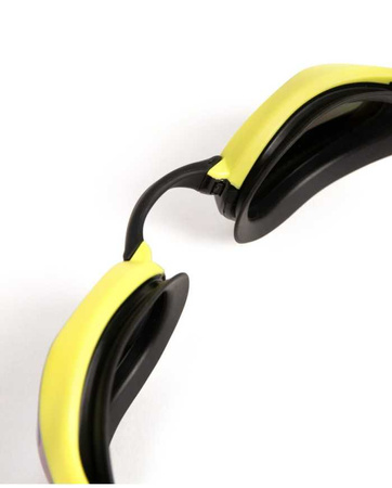 Okulary pływackie treningowe Arena Cobra Ultra Swipe Mirror Emerald Cyber Lime