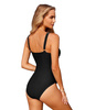 Strój kąpielowy jednoczęściowy damski na basen Umipubo Black