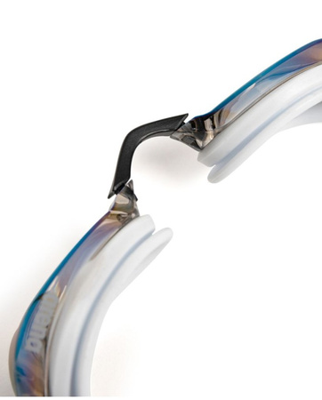 Okulary pływackie treningowe Arena Python Mirror Gold White Black