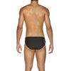 Kąpielówki slipy męskie Arena Men's Ren Brief Black Pix Blue Turquoise