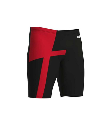 ARENA STROJE PŁYWACKIE MEN'S DIAMOND SWIM JAMMER BLACK RED 008365/540 D5