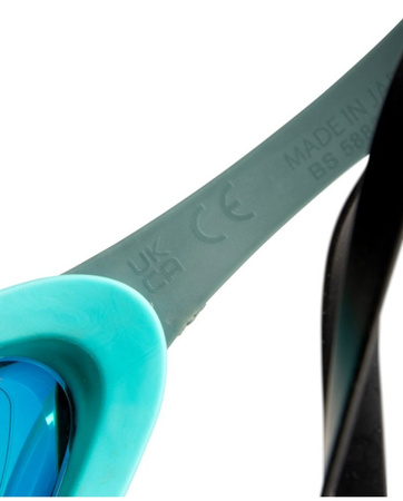 Okulary pływackie Arena Cobra Ultra Swipe Mirror Aqua Sage Peacock