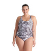Strój kąpielowy damski Arena Swim Pro Back Allover Plus Black Multi