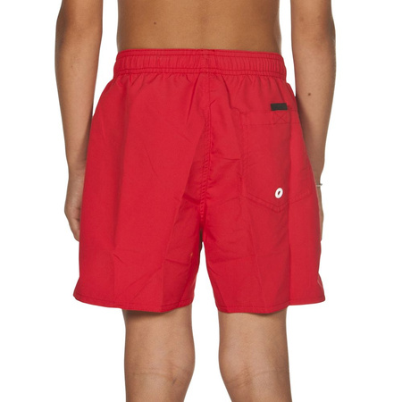 Szorty kąpielowe chłopięce Arena Boy's Watershort Fundamentals Junior Boxer Red White