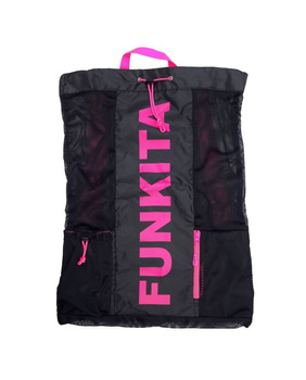 Worek treningowy szkolny Funkita Mesh Gear Bag Pink Shadow