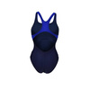 Strój kąpielowy damski Arena Women's Visual Waves Swim Pro Back Navy Neon Blue