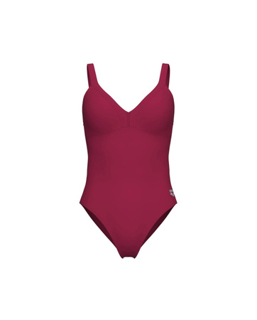 Strój kąpielowy damski Arena Women's Bodylift Lara Soft Curve Back Red Onion
