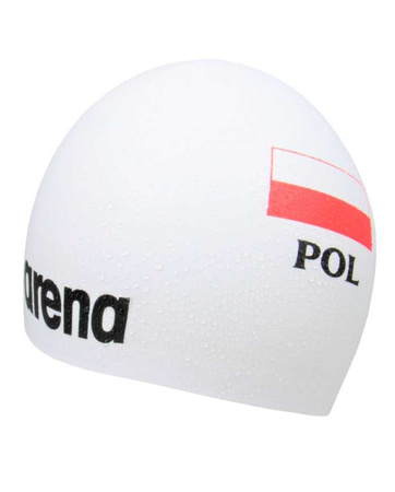 Czepek pływacki startowy kadrowy Arena Poolish Moulded Poland