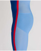 Strój startowy męski Arena Men's Powerskin R-Evo OW FBLLCB Ocean Blue