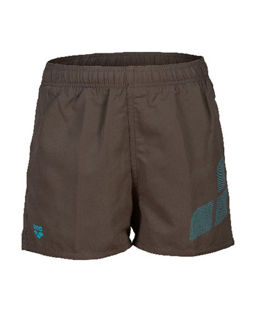 Spodenki szorty chłopięce Arena Boy's Junior Beach Short Logo Dark Olive