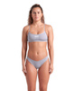 Damski strój kąpielowy dwuczęściowy na basen bikini Arena Bandeau Grey