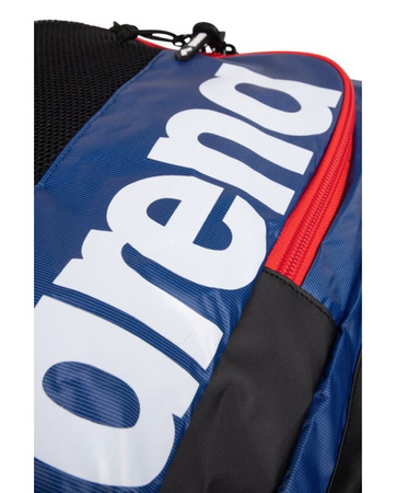 Plecak na basen Arena Spiky III 45l Navy Red White