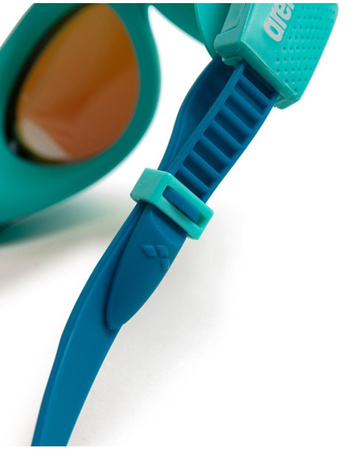 Okulary pływackie na basen Arena The One Mirror Blue Water Blue Cosmo