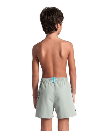 Szorty kąpielówki chłopięce Arena Boy's Junior Fundamentals Logo Boxer Jade Black