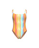 Strój kąpielowy damski Arena Women's Tie BackWater Print Swimsuit Multistrips
