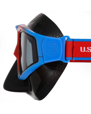Zestaw do nurkowania dla dorosłych Maska Rurka Aqua Lung Combo Avila 2.0 U.S. Divers Blue Red