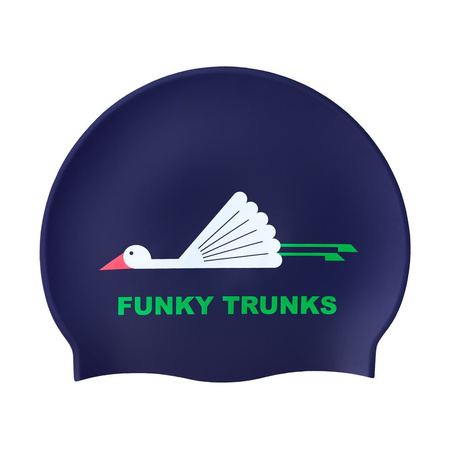 Czepek pływacki na basen silikonowy unisex Funkita Sitting Duck