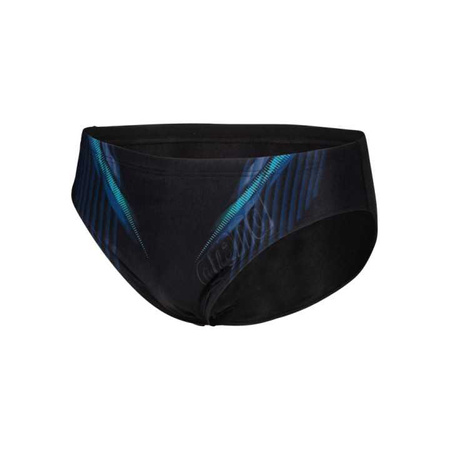 Slipy kąpielowe męskie Arena Men's Underwater Swim Briefs Black Multi